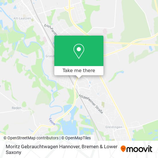 Moritz Gebrauchtwagen Hannover map