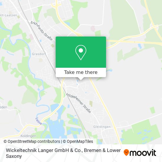 Wickeltechnik Langer GmbH & Co. map