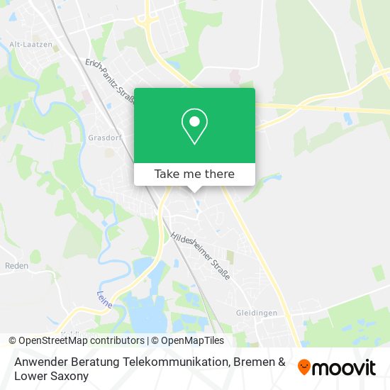 Anwender Beratung Telekommunikation map