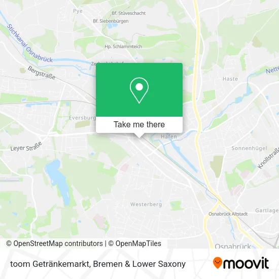 Карта toom Getränkemarkt