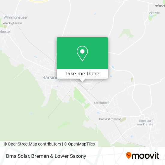 Dms Solar map