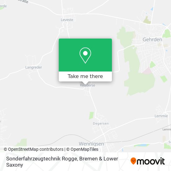 Sonderfahrzeugtechnik Rogge map