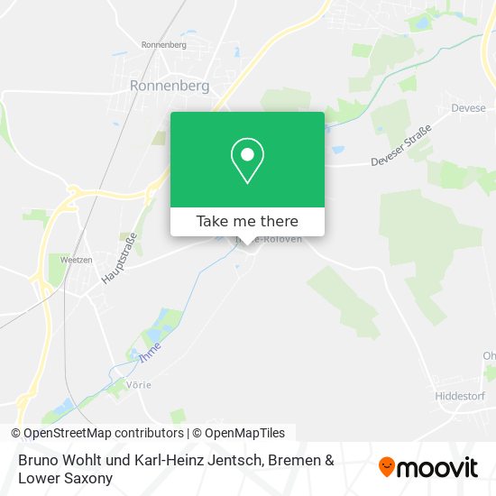Bruno Wohlt und Karl-Heinz Jentsch map