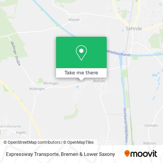 Expressway Transporte map