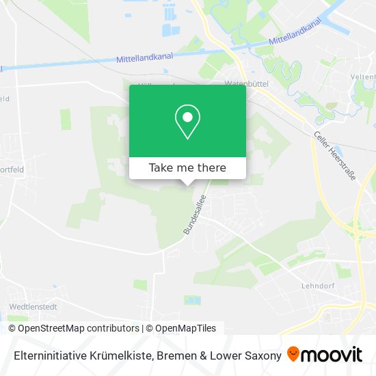 Elterninitiative Krümelkiste map