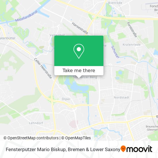 Fensterputzer Mario Biskup map