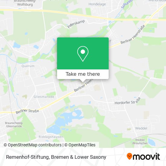 Remenhof-Stiftung map