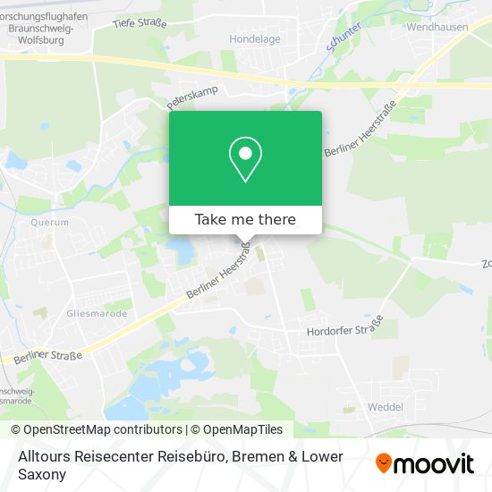 Alltours Reisecenter Reisebüro map