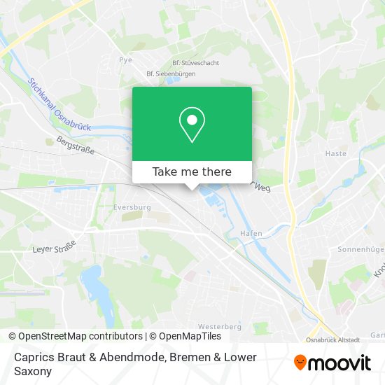 Caprics Braut & Abendmode map