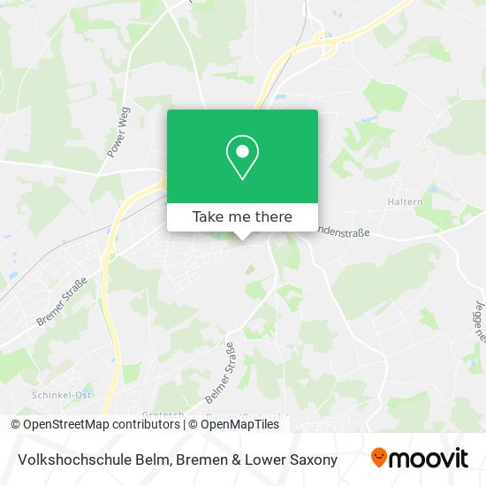 Volkshochschule Belm map