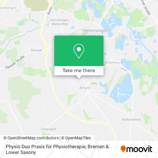 Physio Duo Praxis für Physiotherapie map