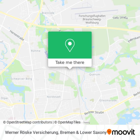 Werner Röske Versicherung map