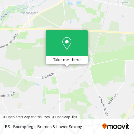 BS - Baumpflege map