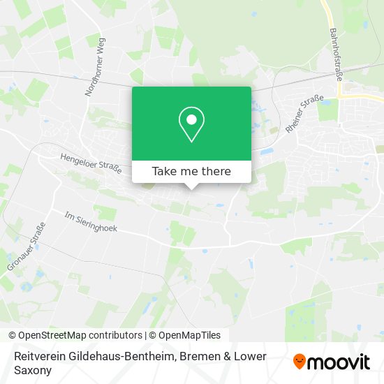 Reitverein Gildehaus-Bentheim map