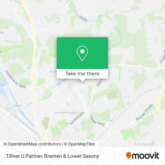 Tillner U.Partner map