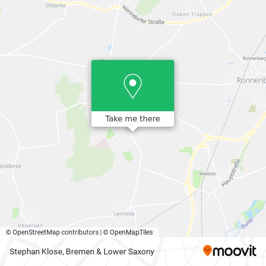 Stephan Klose map