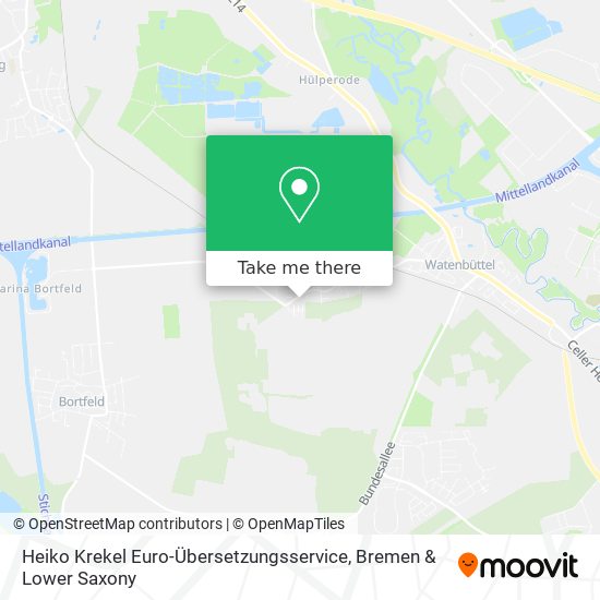 Heiko Krekel Euro-Übersetzungsservice map