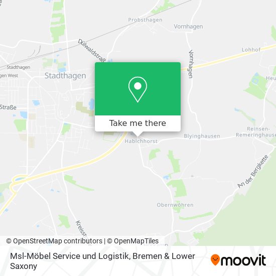 Msl-Möbel Service und Logistik map