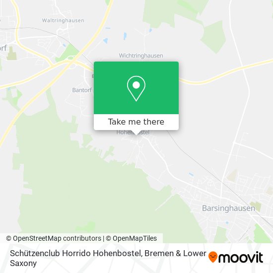 Schützenclub Horrido Hohenbostel map