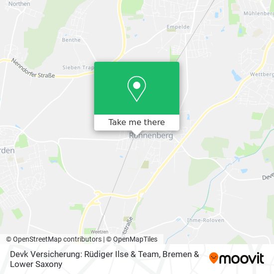Devk Versicherung: Rüdiger Ilse & Team map