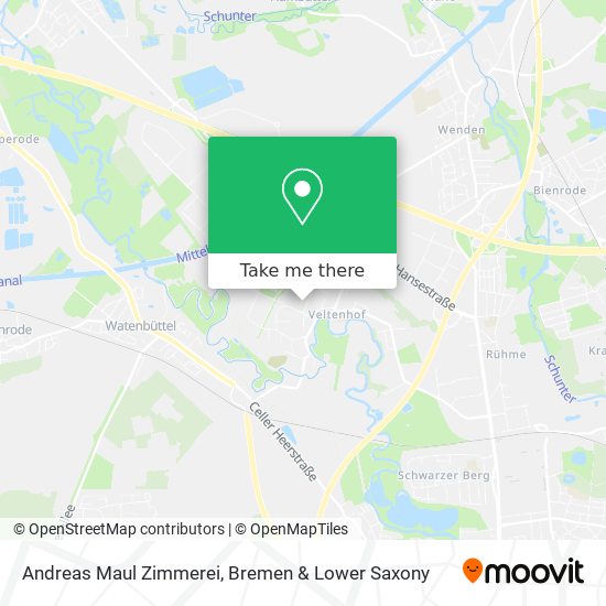 Andreas Maul Zimmerei map