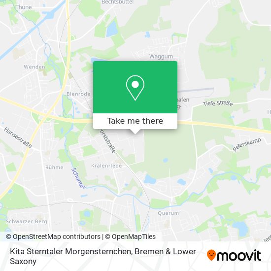 Kita Sterntaler Morgensternchen map