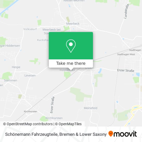 Schönemann Fahrzeugteile map