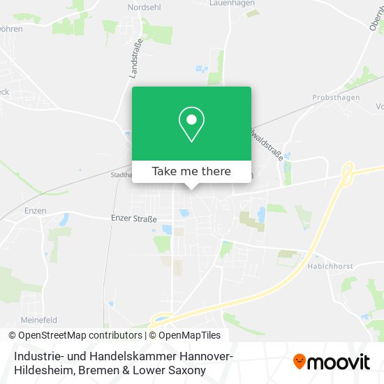 Industrie- und Handelskammer Hannover-Hildesheim map