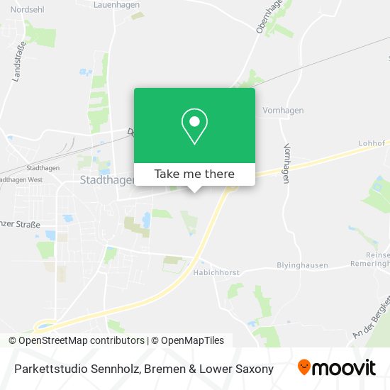 Parkettstudio Sennholz map
