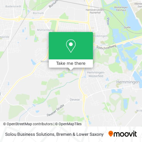 Solou Business Solutions map