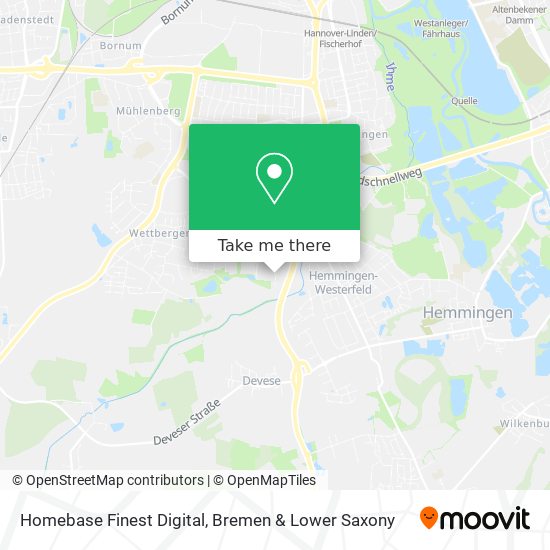 Homebase Finest Digital map