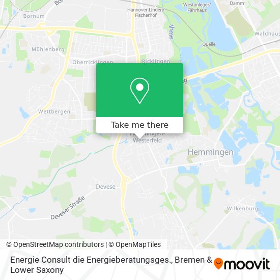 Energie Consult die Energieberatungsges. map