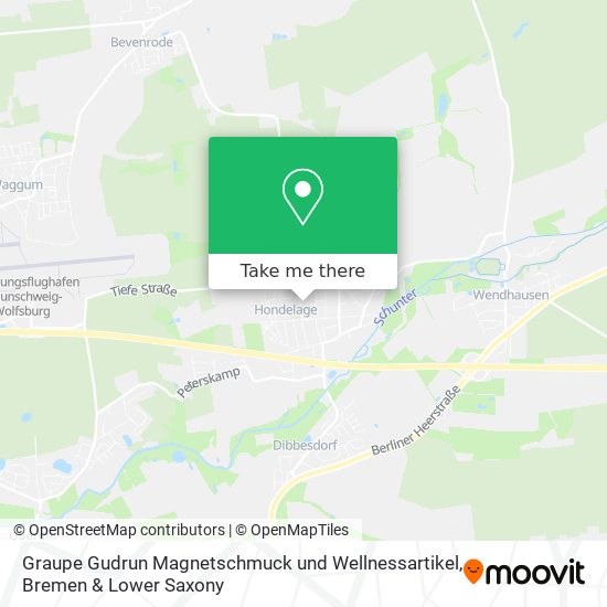 Graupe Gudrun Magnetschmuck und Wellnessartikel map