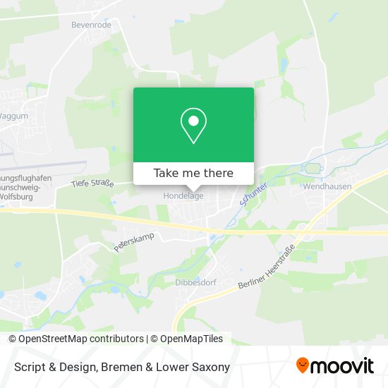 Script & Design map