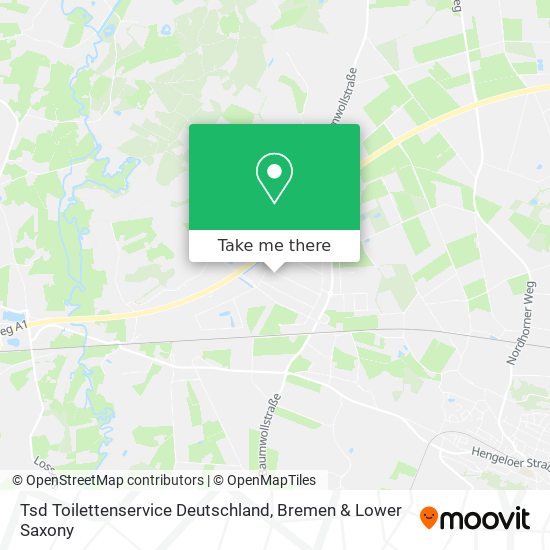 Tsd Toilettenservice Deutschland map