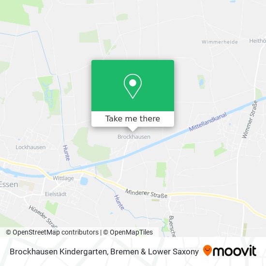 Brockhausen Kindergarten map