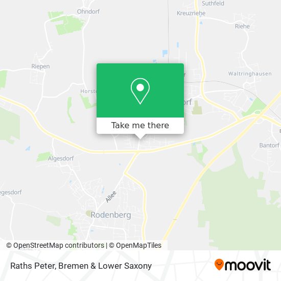 Raths Peter map