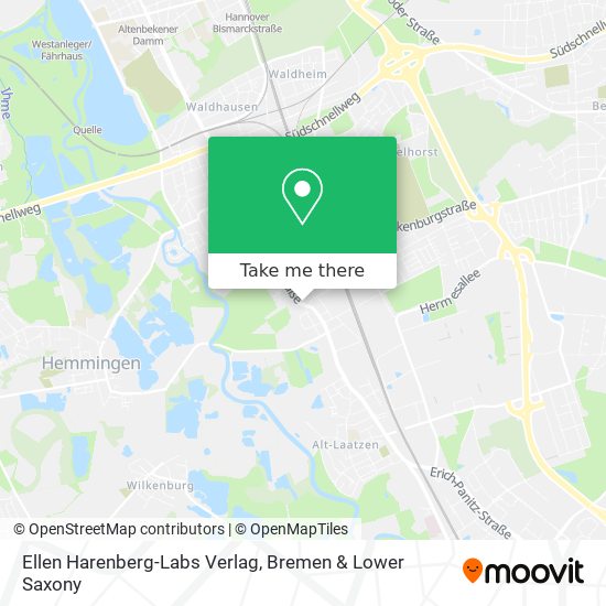 Ellen Harenberg-Labs Verlag map
