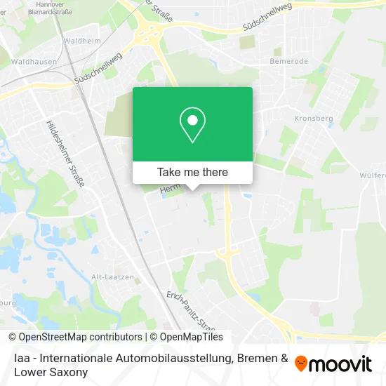 Iaa - Internationale Automobilausstellung map