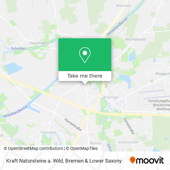 Kraft Natursteine a. Wild map