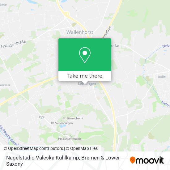 Nagelstudio Valeska Kühlkamp map