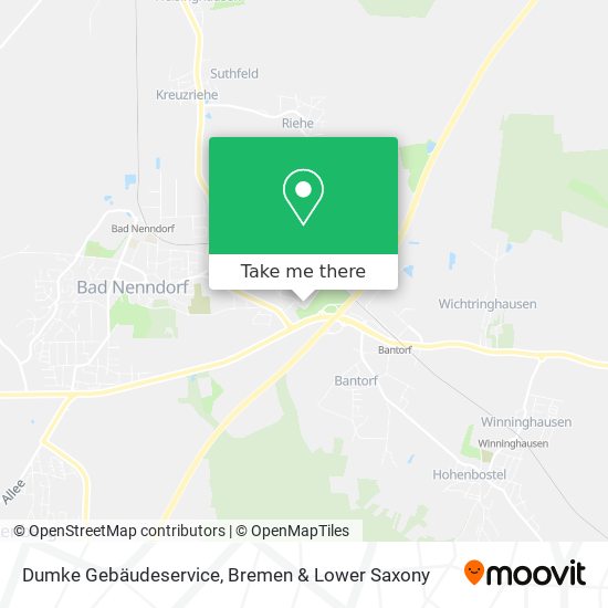 Dumke Gebäudeservice map