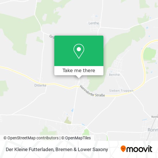 Der Kleine Futterladen map