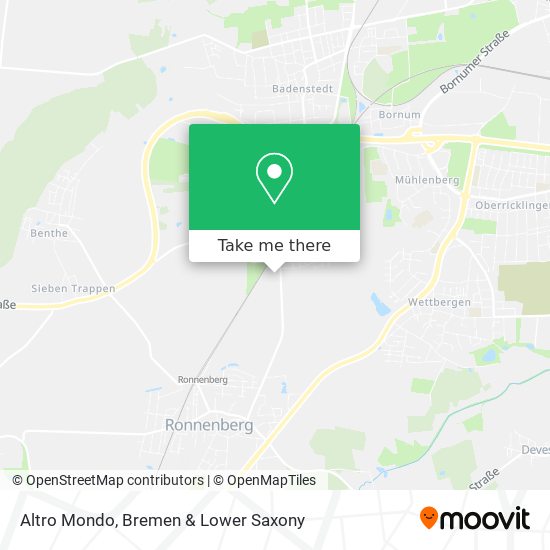Altro Mondo map