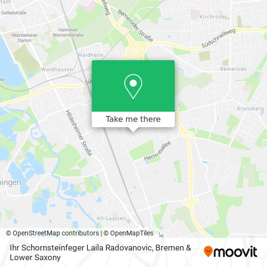 Ihr Schornsteinfeger Laila Radovanovic map