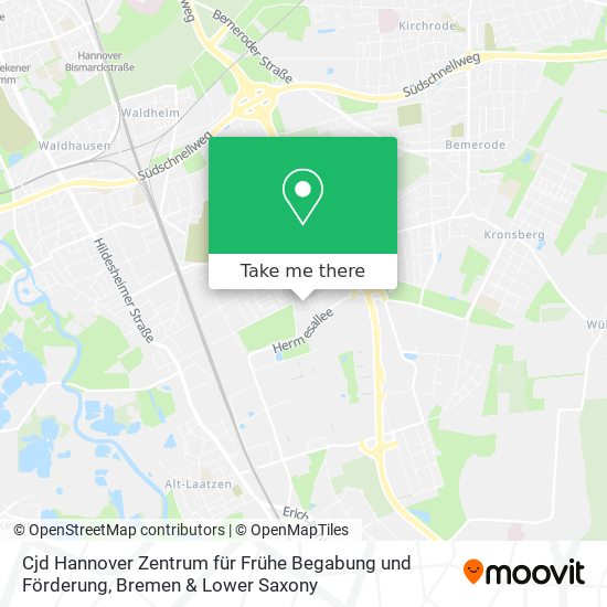 Cjd Hannover Zentrum für Frühe Begabung und Förderung map