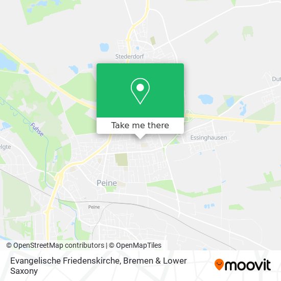 Evangelische Friedenskirche map
