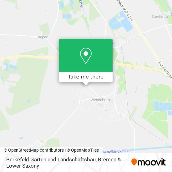 Berkefeld Garten und Landschaftsbau map