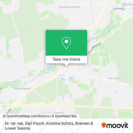 Dr. rer. nat. Dipl.Psych. Kristina Schütz map