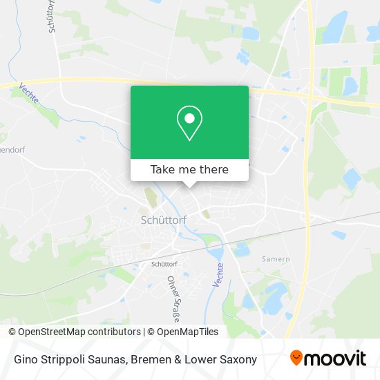Gino Strippoli Saunas map
